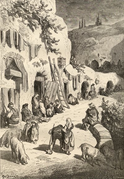 Gypsy Caves, Sacro Monte, Granada, Spain, from 
